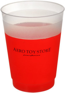 Promotional Stadium Cups: 10oz Frosted Flexible Cups